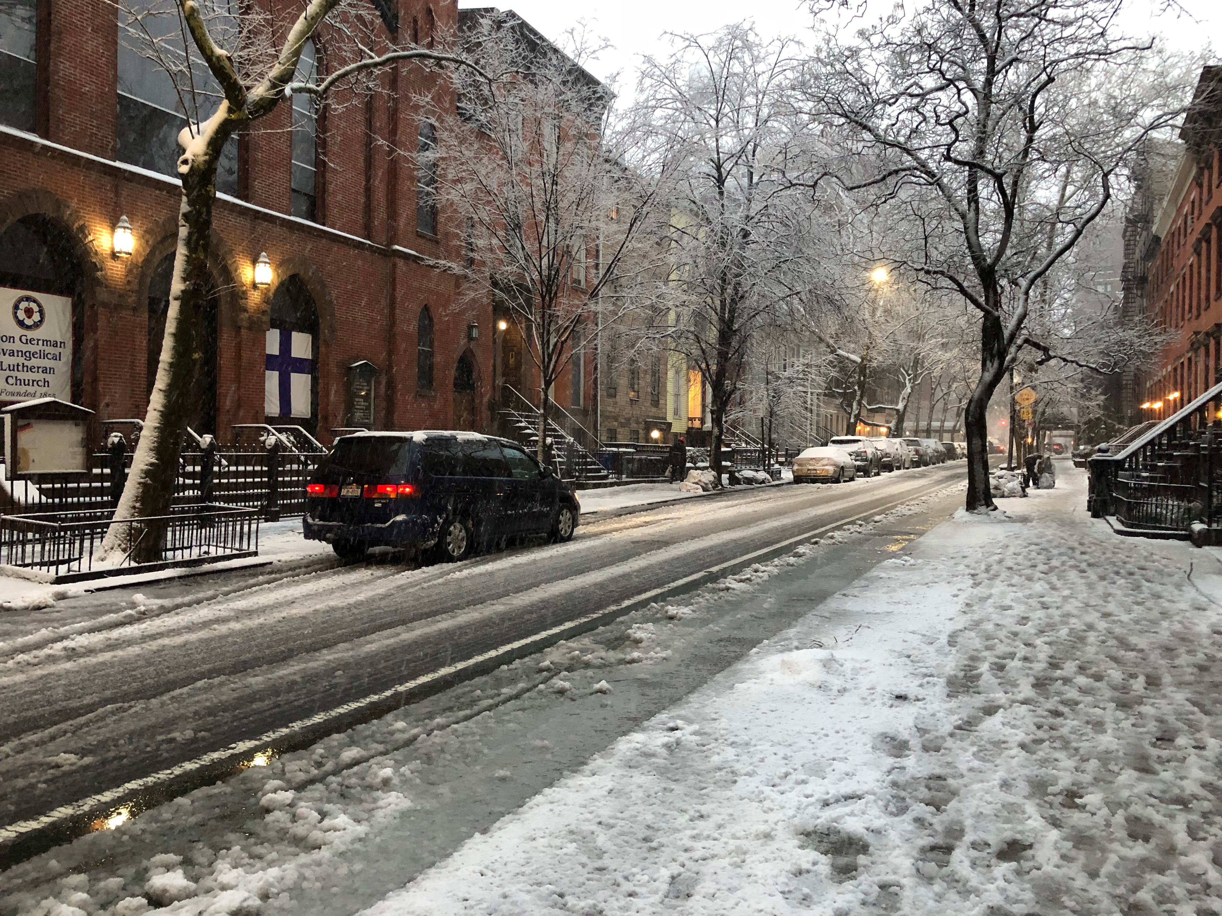 Rue de New-York 6 sous la neige