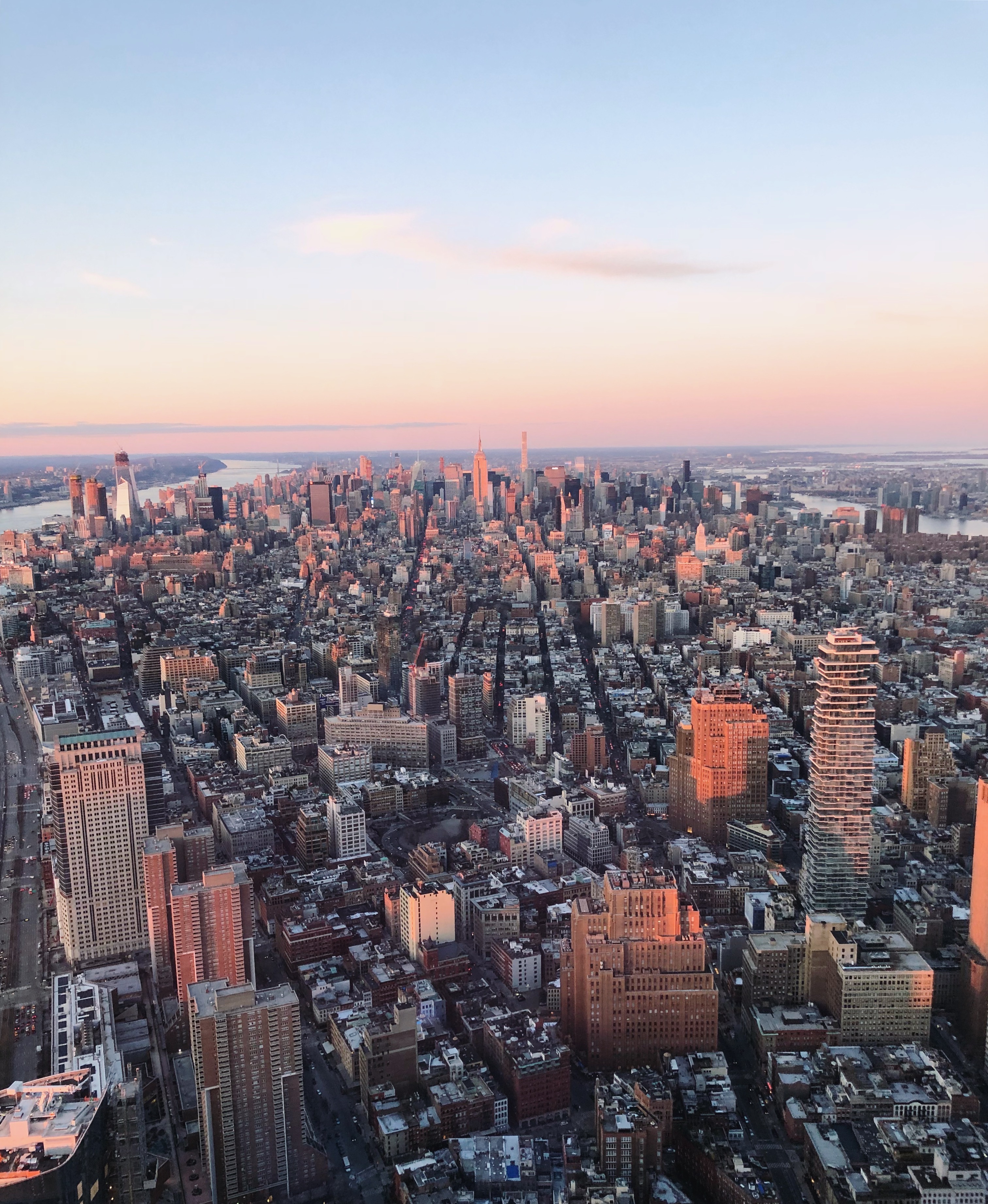 Vue depuis le One Word Trade Center