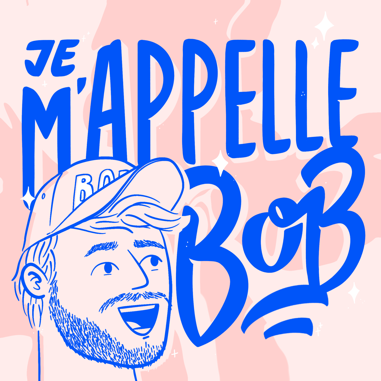 Je m'appelle bob - logo du site et du podcast